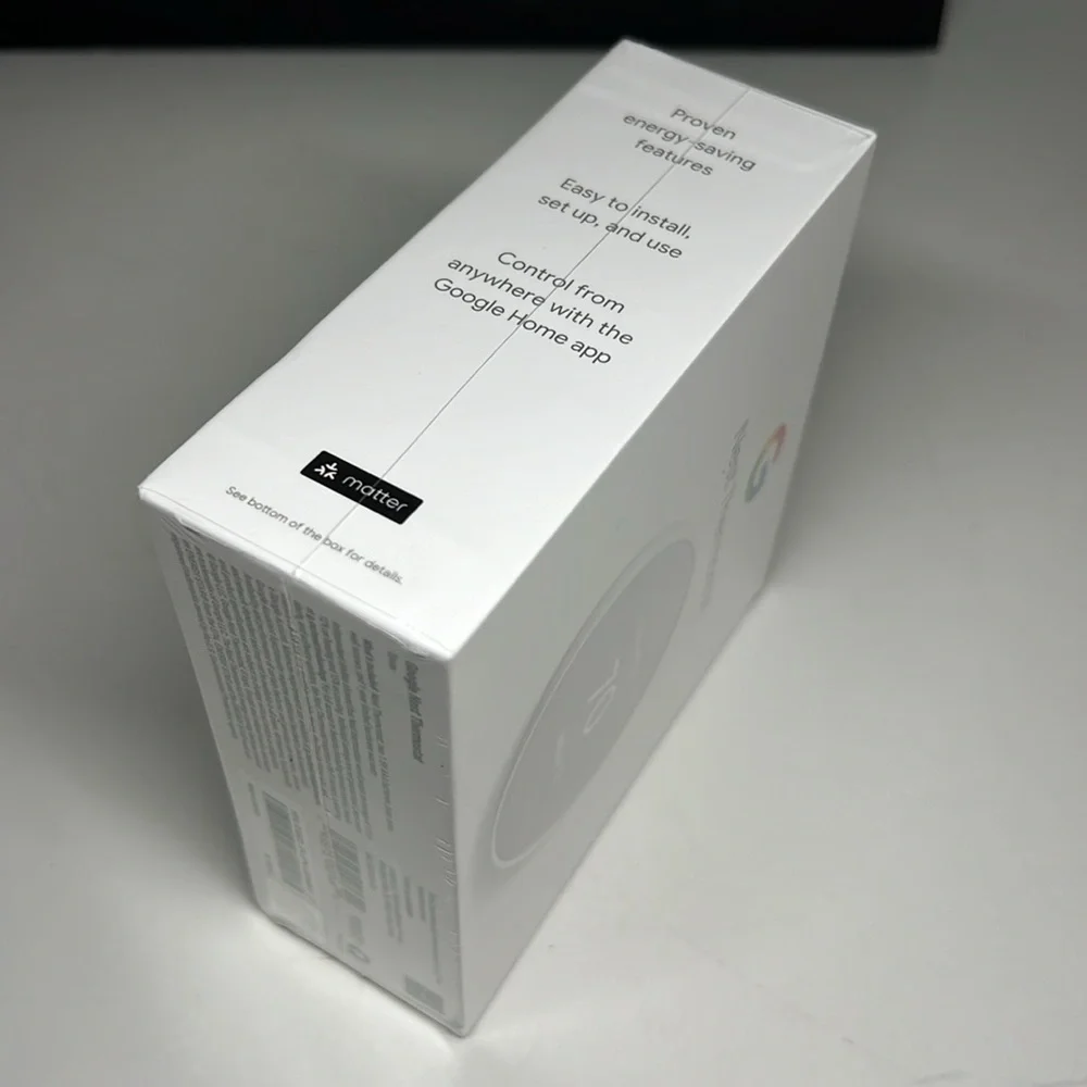 Google Nest Smart Thermostat G4CVN new sealed Box